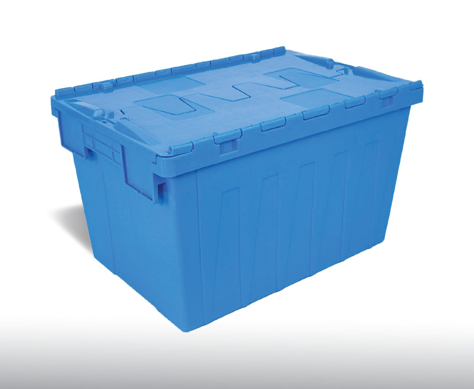 Pulse Gear 85L Sealable Storage Bin with Lid – Heavy Duty Stackable Plastic Container for Home, Warehouse & Industrial Use (600x400x355mm, Includes 2 Free Security Seals)