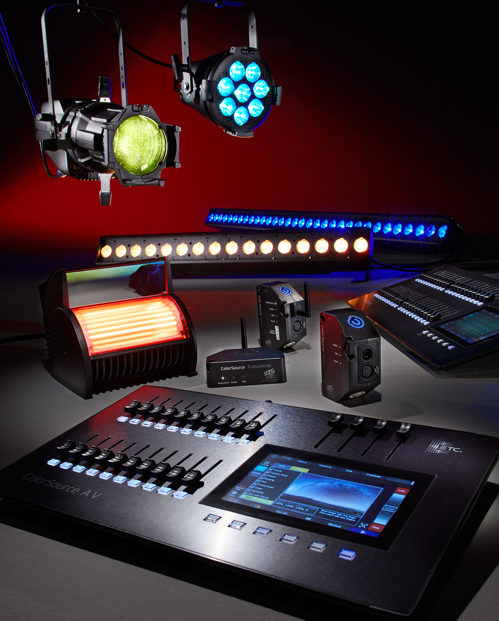 ETC	Colorsource 20 AV and 40AV