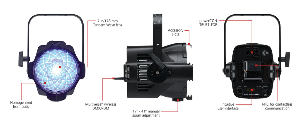 ETC ColorSource PAR V Zoom